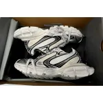 Balenciaga 3XL Sneaker in Silver Rice White Black 734734 W3XL5 9710 