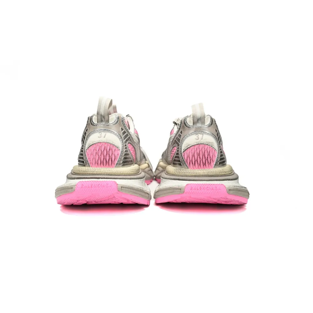 Balenciaga 3XL Sneaker in White Pink 734734 W3XL5 9050