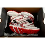 Balenciaga 3XL Sneaker in White Red 734734W3XL29060