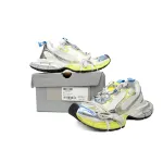 Balenciaga 3XL Sneaker Luminous Blue White Fluorescent Yellow  734731 W3XLG 9074 