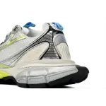 Balenciaga 3XL Sneaker Luminous Blue White Fluorescent Yellow  734731 W3XLG 9074 