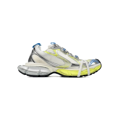 Balenciaga 3XL Sneaker Luminous Blue White Fluorescent Yellow  734731 W3XLG 9074  02