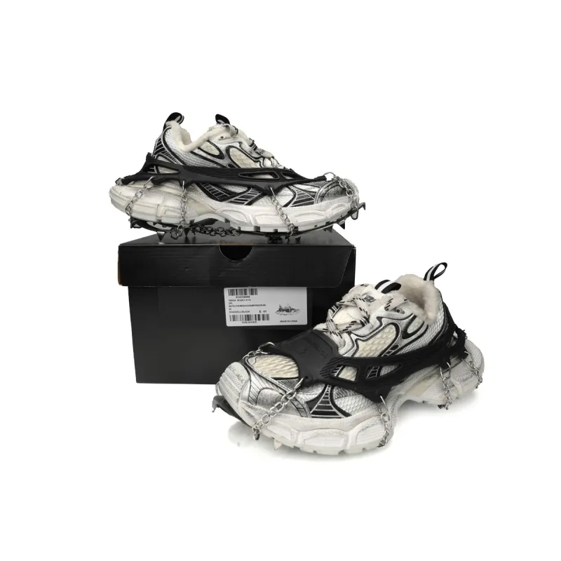 Balenciaga 3XL Sneaker Panda Ice Velvet  734734 W3XL2 9710 