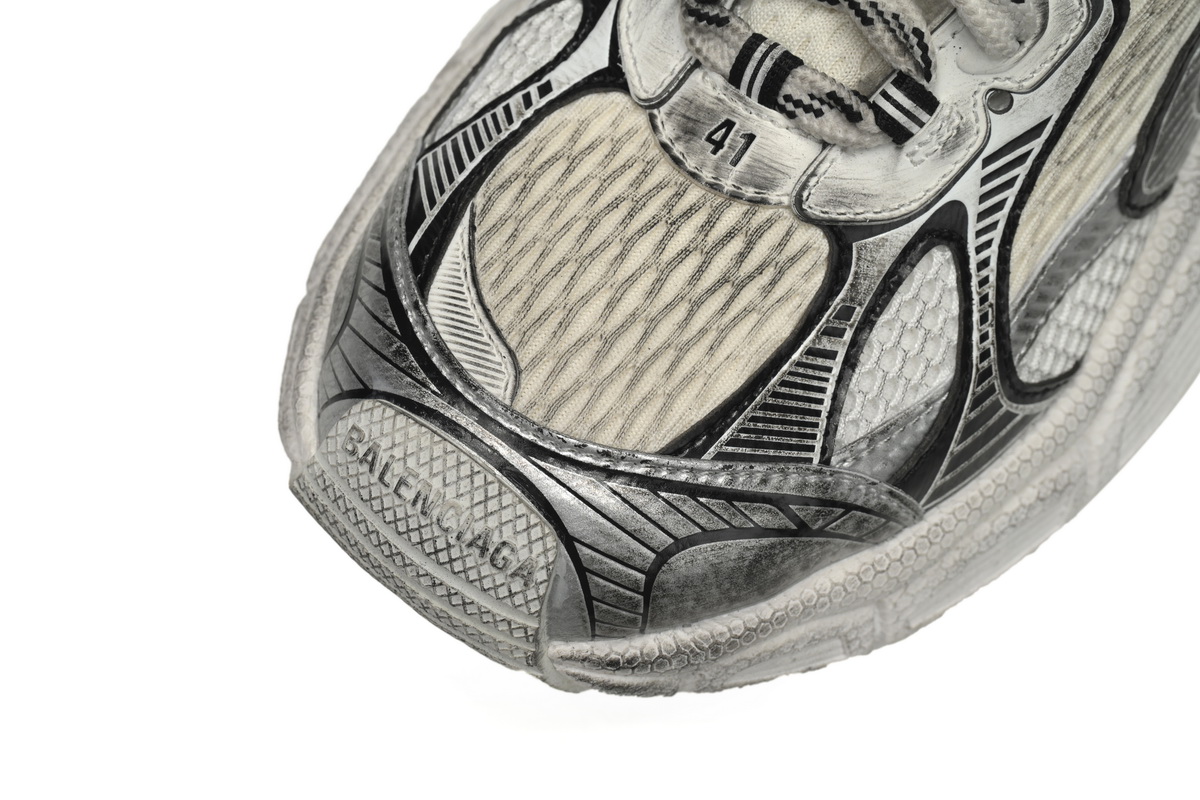 Balenciaga 3XL Sneaker Panda Ice Velvet  734734 W3XL2 9710 