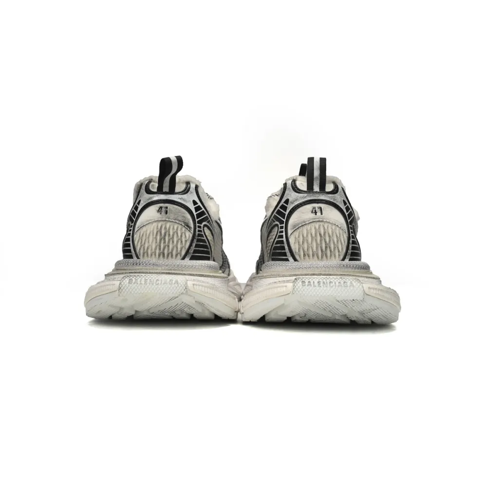 Balenciaga 3XL Sneaker Panda Ice Velvet  734734 W3XL2 9710 