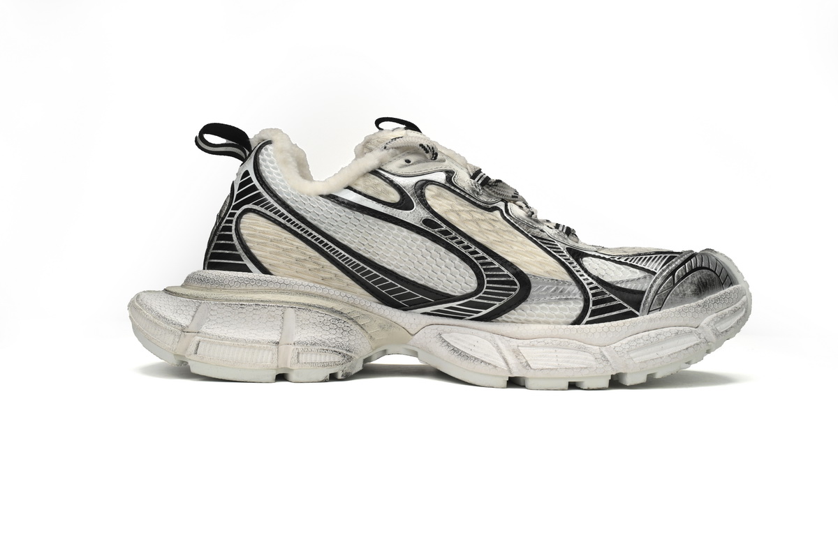 Balenciaga 3XL Sneaker Panda Ice Velvet  734734 W3XL2 9710 