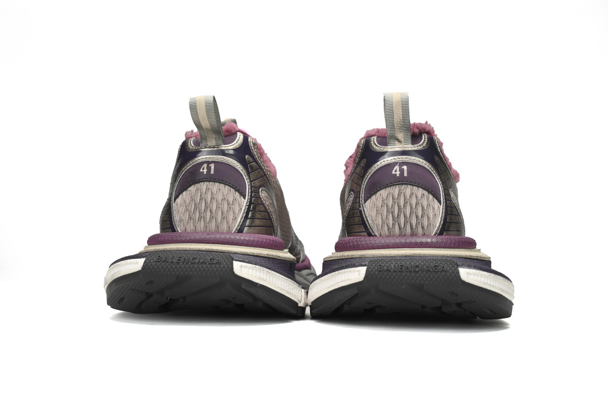 Balenciaga 3XL Sneaker Purple Ice Velvet 734734 W3XL2 1269