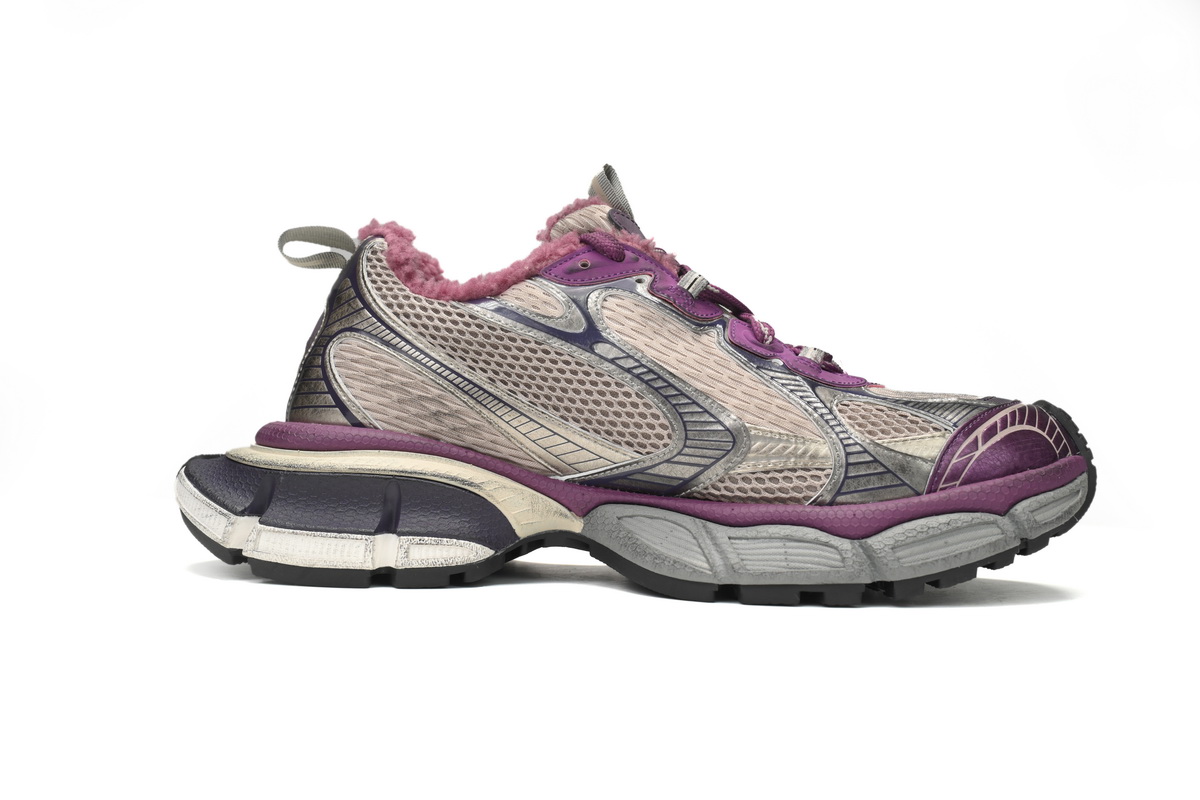 Balenciaga 3XL Sneaker Purple Ice Velvet 734734 W3XL2 1269