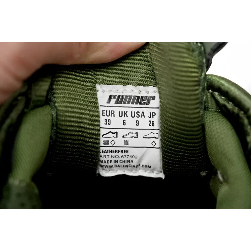 Balenciaga Army Green  677402 W1RN3 2025