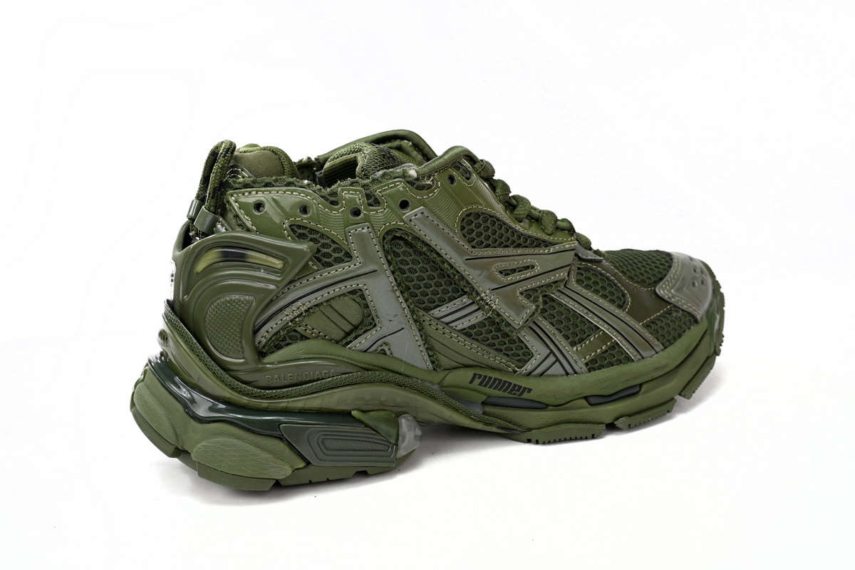 Balenciaga Army Green  677402 W1RN3 2025
