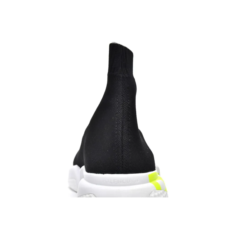 Balenciaga Graffiti Speed Black Fluo Green (Women's) 605942W05GY1935 