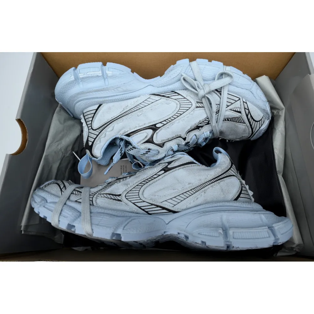 Balenciaga Luminous Blue Canvas Blue  734731 W3XDC 4000 