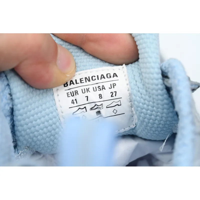 Balenciaga Luminous Blue Canvas Blue  734731 W3XDC 4000 