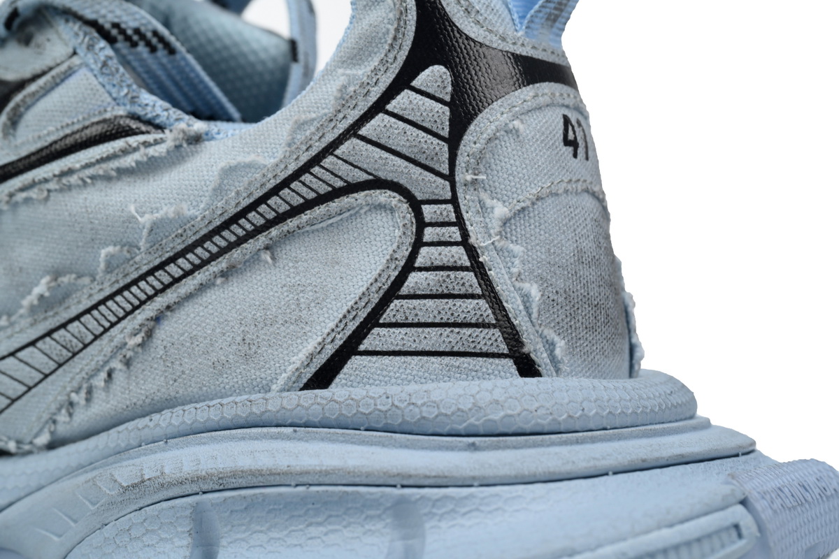 Balenciaga Luminous Blue Canvas Blue  734731 W3XDC 4000 