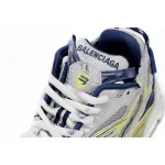 Balenciaga Runner Bai Huang Lan 677402 W3RB5 9174 