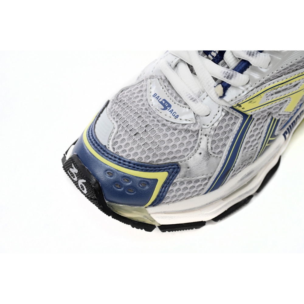 Balenciaga Runner Bai Huang Lan 677402 W3RB5 9174 