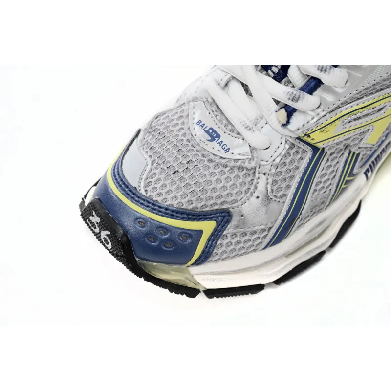 Balenciaga Runner Bai Huang Lan 677402 W3RB5 9174 