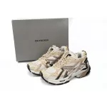 Balenciaga Runner Beige Black White  677403 W3RB3 9891