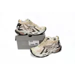 Balenciaga Runner Beige Black White  677403 W3RB3 9891