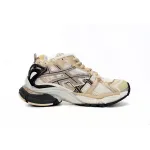 Balenciaga Runner Beige Black White  677403 W3RB3 9891