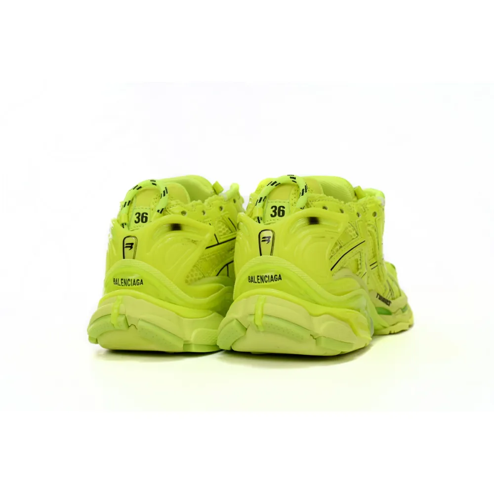 Balenciaga Runner Fluorescent Green  677402 W3RB4 7510