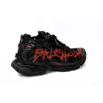 Balenciaga Runner Graffiti Black Red 677403W3RBQ1060