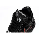 Balenciaga Runner Graffiti Black Red 677403W3RBQ1060