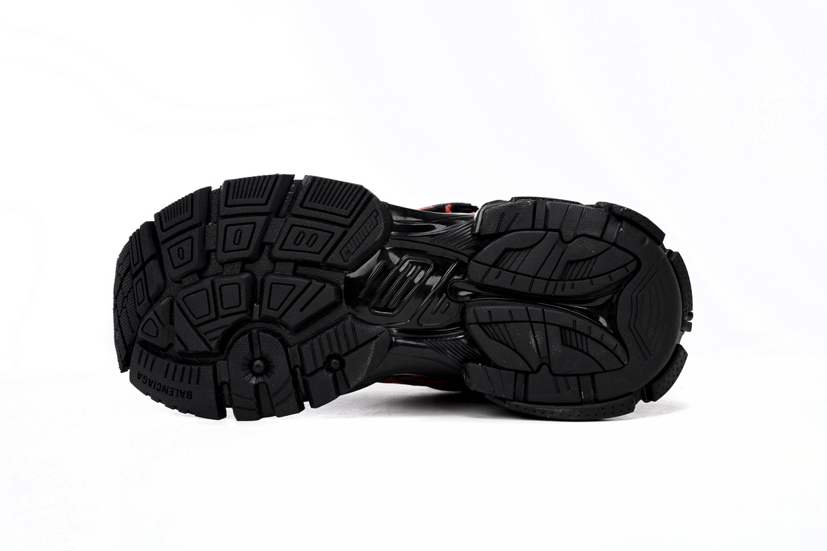 Balenciaga Runner Graffiti Black Red 677403W3RBQ1060