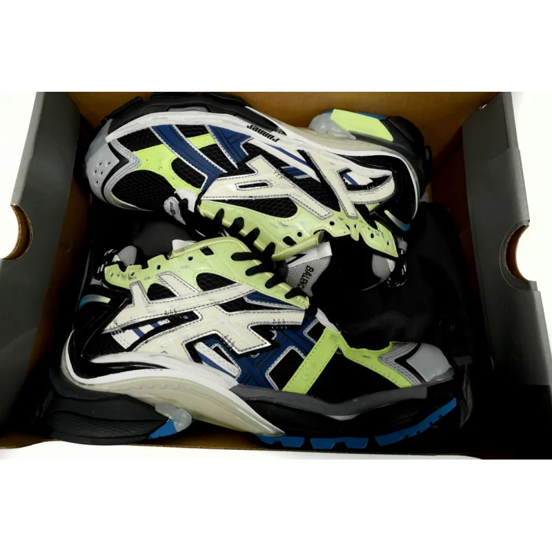 Balenciaga Runner Green Blue Black Grey 677403W3RB55179