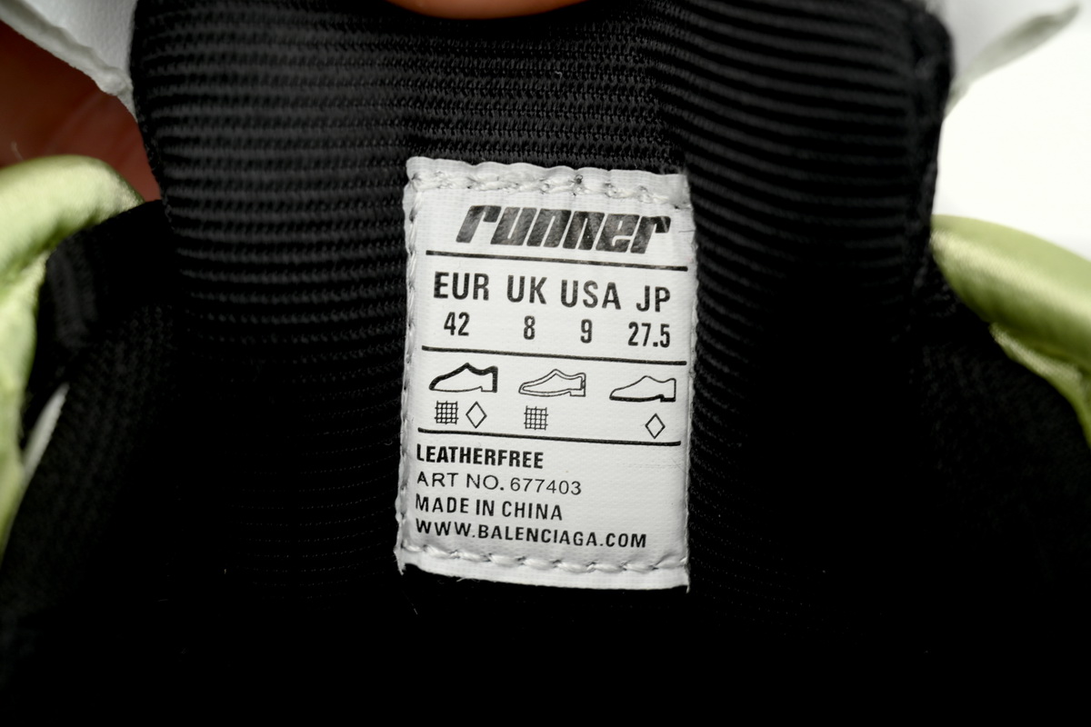Balenciaga Runner Green Blue Black Grey 677403W3RB55179