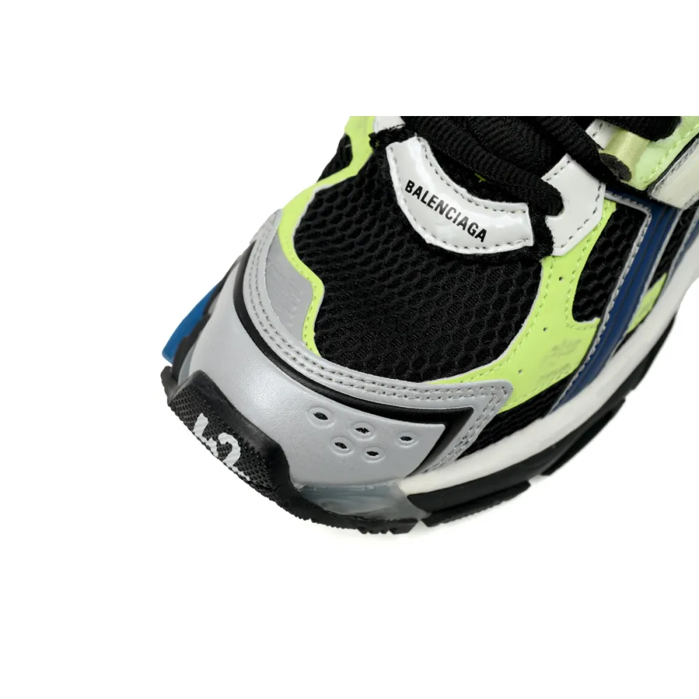 Balenciaga Runner Green Blue Black Grey 677403W3RB55179