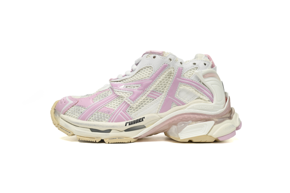Balenciaga Runner Pink White 677403W3RB39059