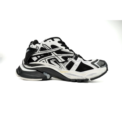 Balenciaga Runner White Black White  677403W3RB29010 02