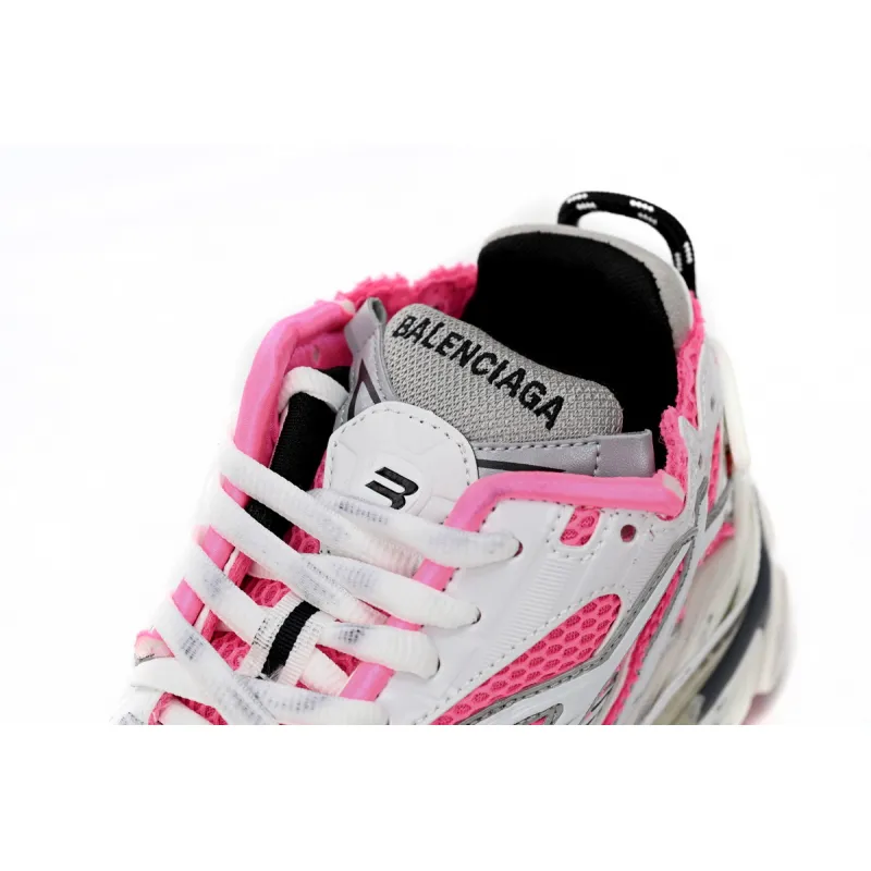 Balenciaga Runner White Fluo Pink (Women's)  677402 W3RBN 9155