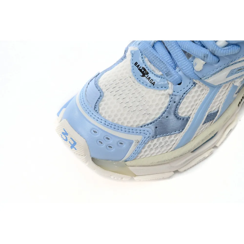 Balenciaga Runner White Light Blue (Women's)  677402 W3RB2 9744
