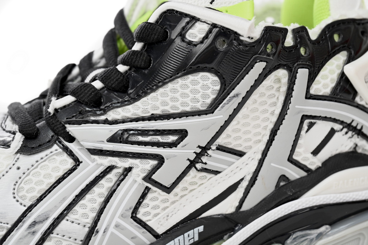 Balenciaga Runner White Neon Yellow 677403W3RBP1093