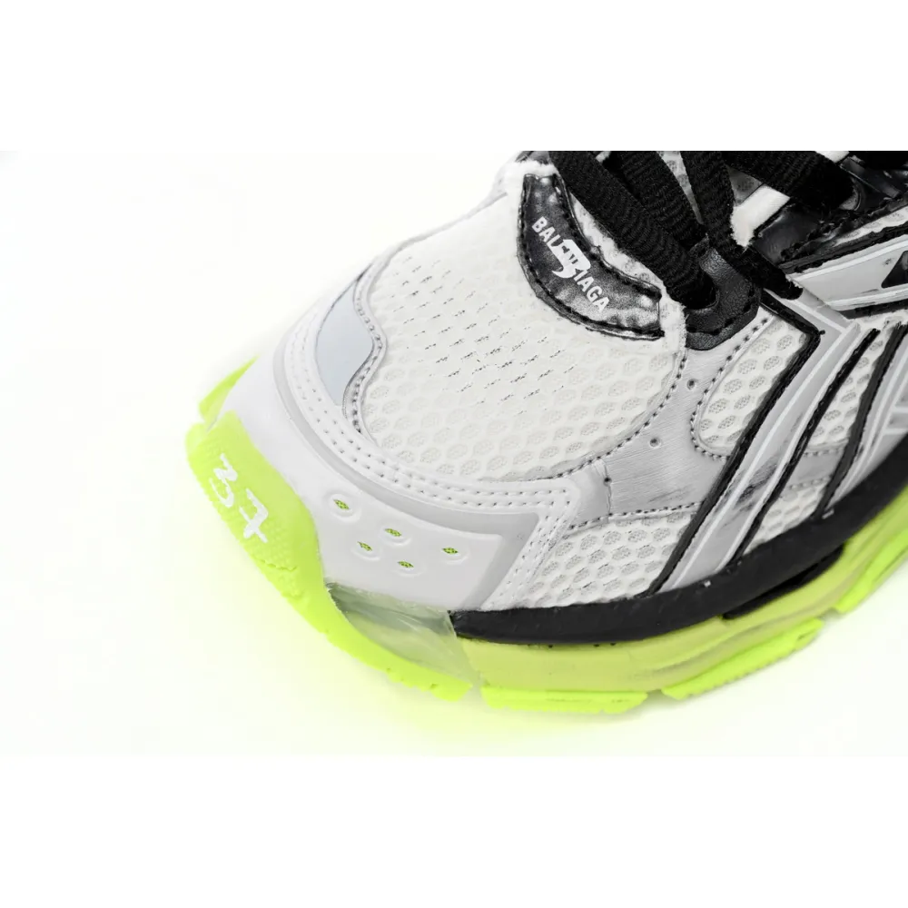 Balenciaga Runner White Neon Yellow 677403W3RBP1093