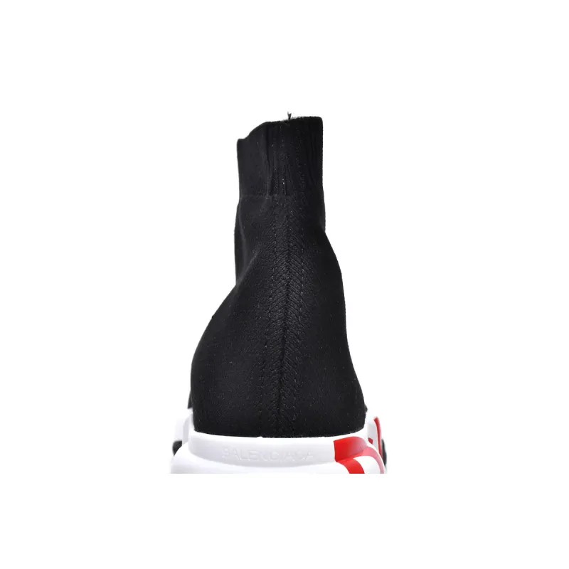 Balenciaga Speed 2.0 Graffiti Black Red 645334W2DBY1016 