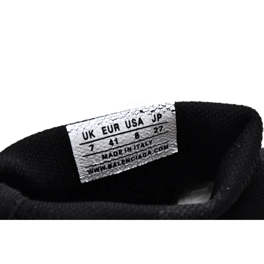 Balenciaga Speed Graffiti Trainers Black White 605972W05GE1015