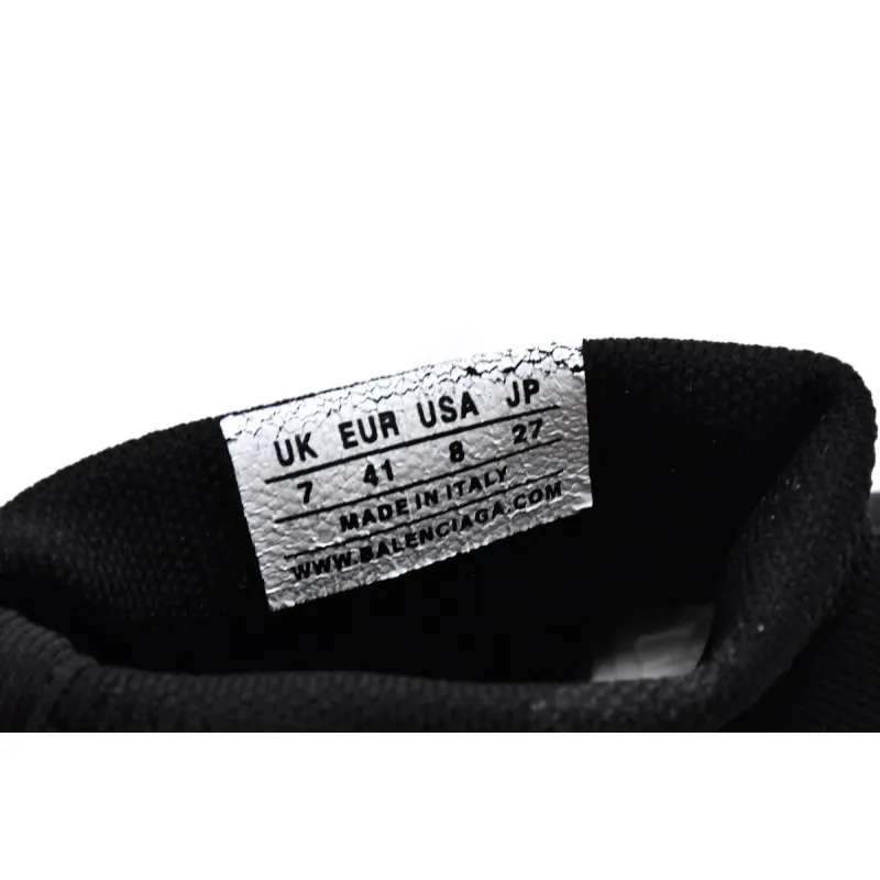 Balenciaga Speed Graffiti Trainers Black White 605972W05GE1015