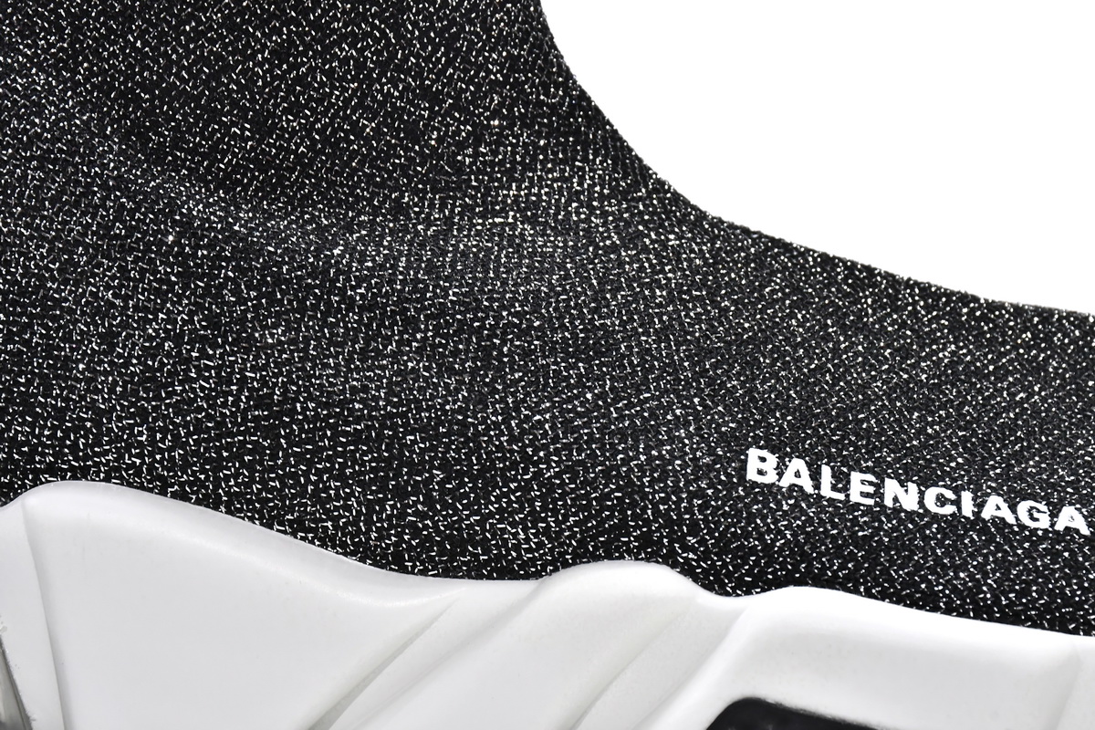 Balenciaga Speed Trainer Black Glitter (Women's) 593698W1V911891