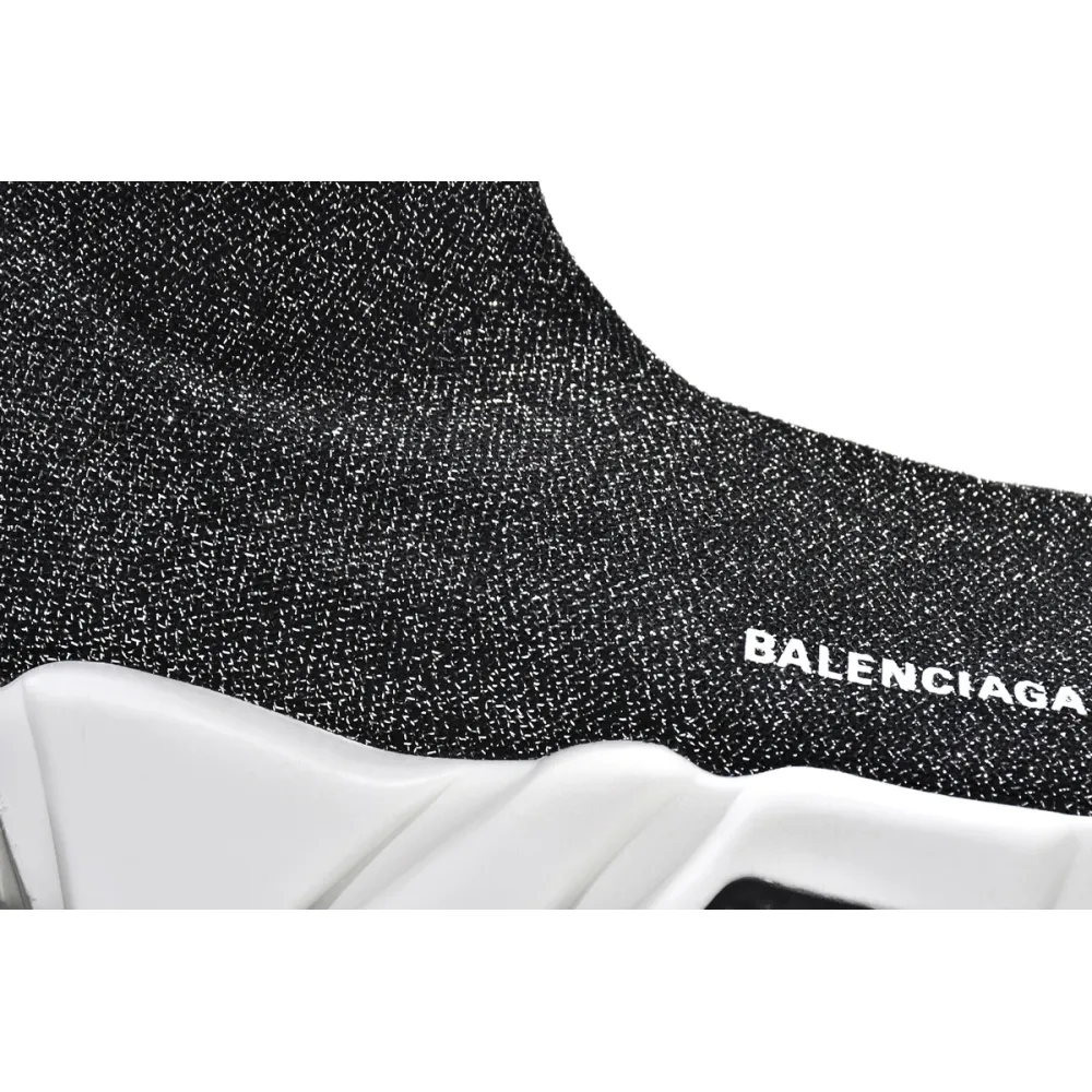 Balenciaga Speed Trainer Black Glitter (Women's) 593698W1V911891