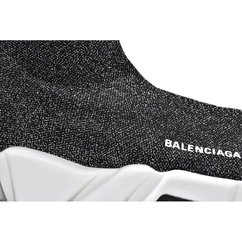 Balenciaga Speed Trainer Black Glitter (Women's) 593698W1V911891