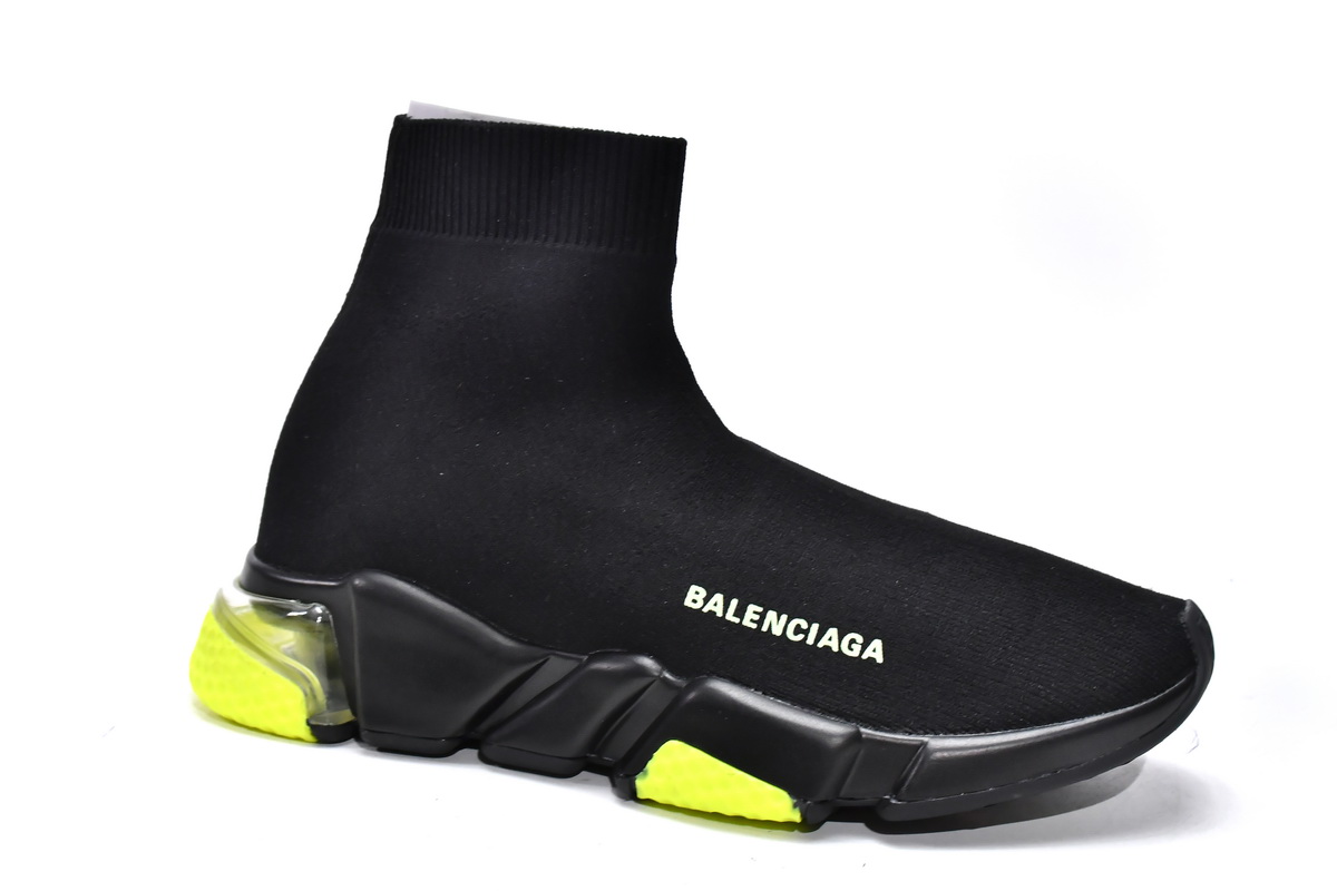Balenciaga Speed Clear Sole Yellow Fluo (Women's)  607543W05GJ1048