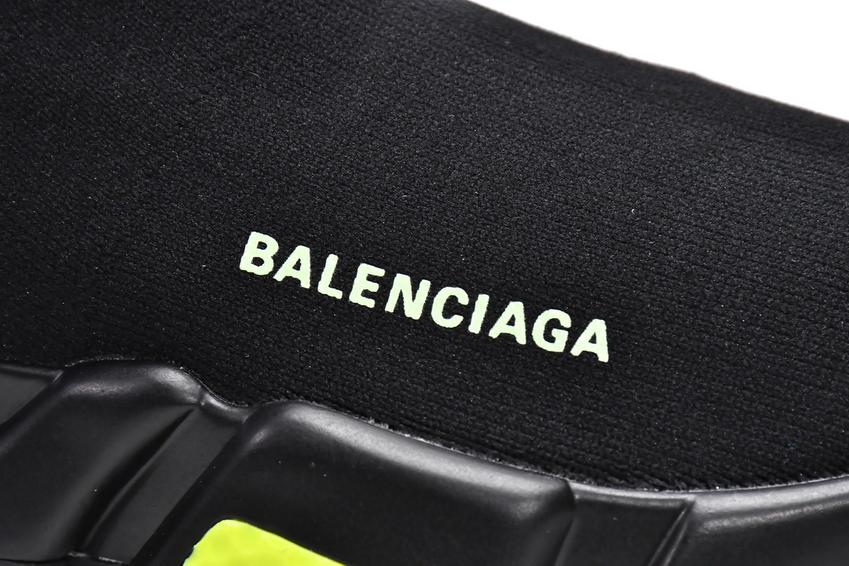 Balenciaga Speed Clear Sole Yellow Fluo (Women's)  607543W05GJ1048