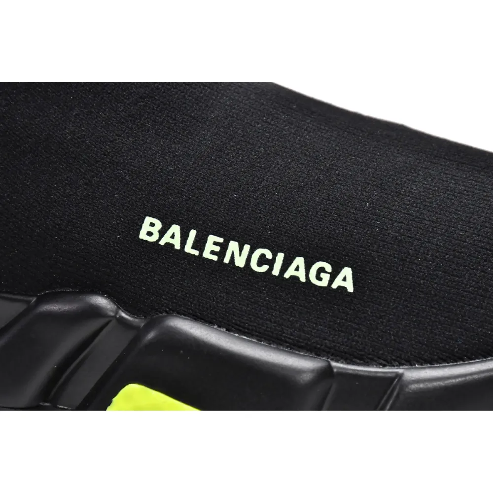 Balenciaga Speed Clear Sole Yellow Fluo (Women's)  607543W05GJ1048