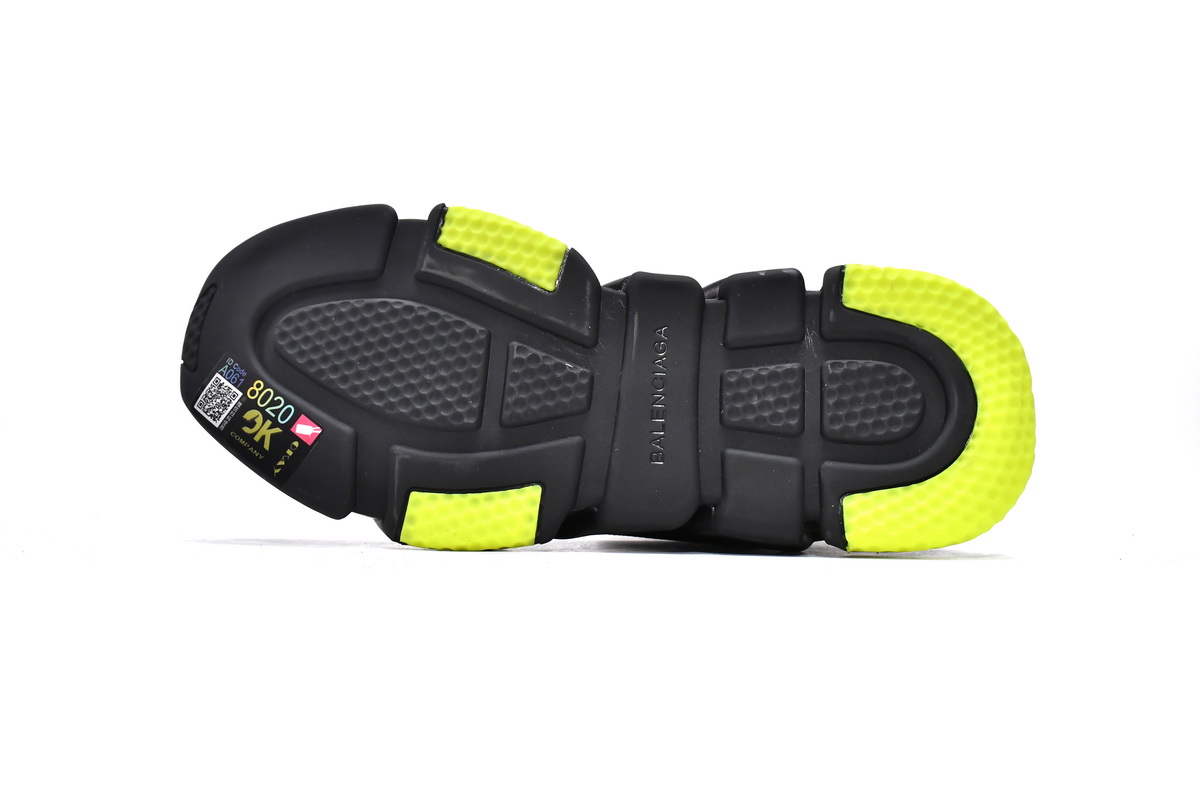 Balenciaga Speed Clear Sole Yellow Fluo (Women's)  607543W05GJ1048