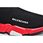 Balenciaga Speed Trainer Black Red 607544W05GH1038