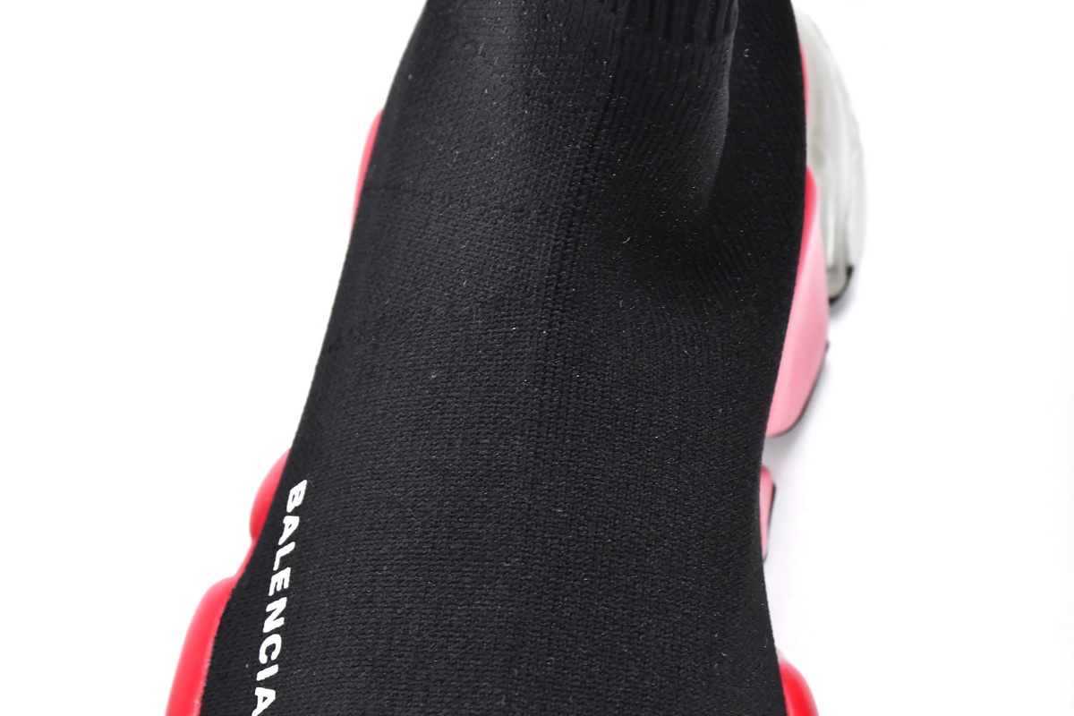 Balenciaga Speed Trainer Black Red 607544W05GH1038
