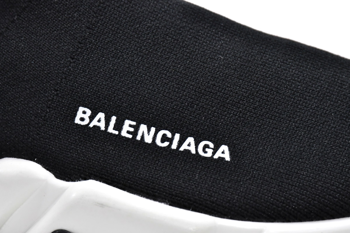 Balenciaga Speed Trainer Black White (2021) 645056W2DBQ1015